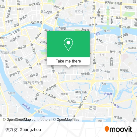 致力纺 map