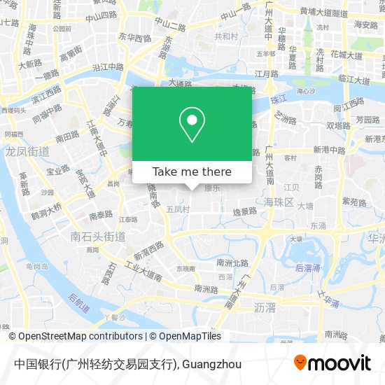 中国银行(广州轻纺交易园支行) map