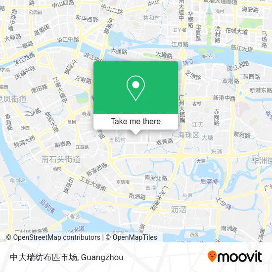 中大瑞纺布匹市场 map
