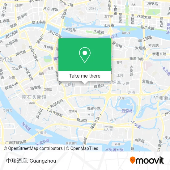 中瑞酒店 map