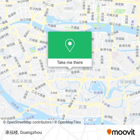康福楼 map