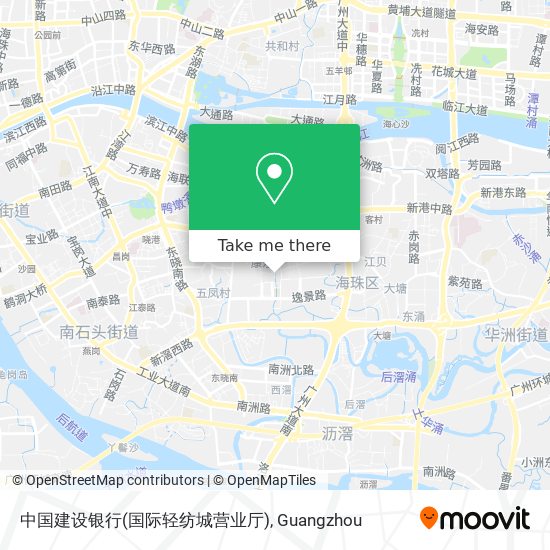 中国建设银行(国际轻纺城营业厅) map