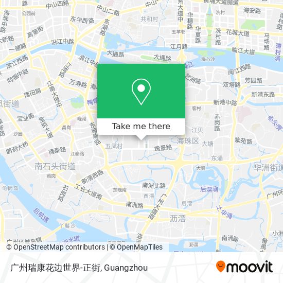 广州瑞康花边世界-正街 map