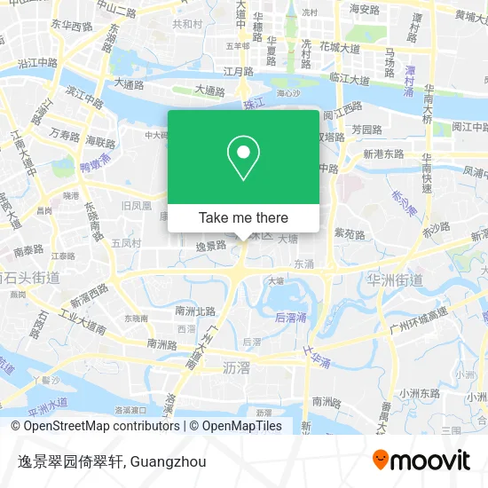 逸景翠园倚翠轩 map