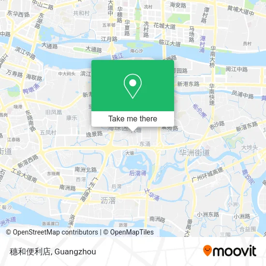 穗和便利店 map