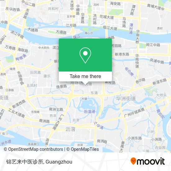 锦艺来中医诊所 map