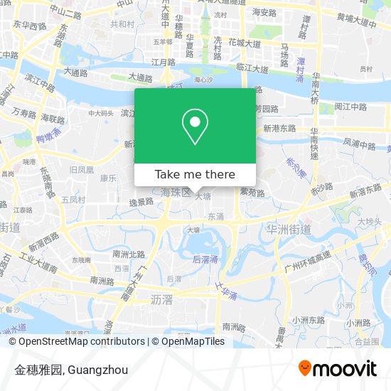 金穗雅园 map