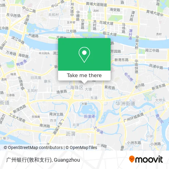 广州银行(敦和支行) map