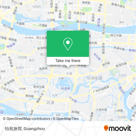 怡苑旅馆 map