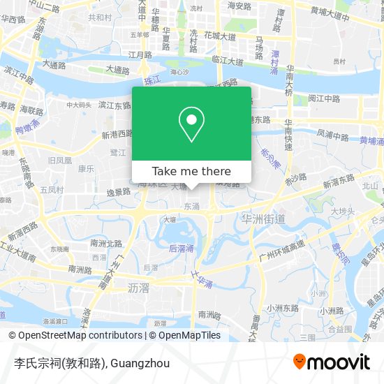李氏宗祠(敦和路) map