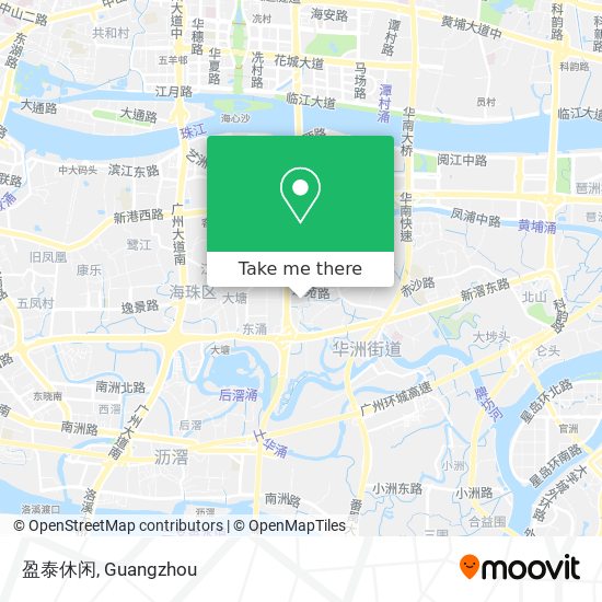 盈泰休闲 map
