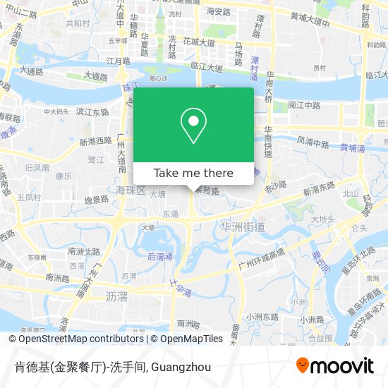 肯德基(金聚餐厅)-洗手间 map