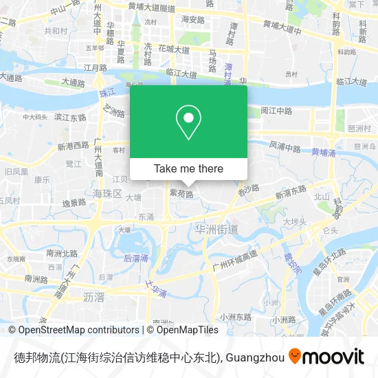 德邦物流(江海街综治信访维稳中心东北) map