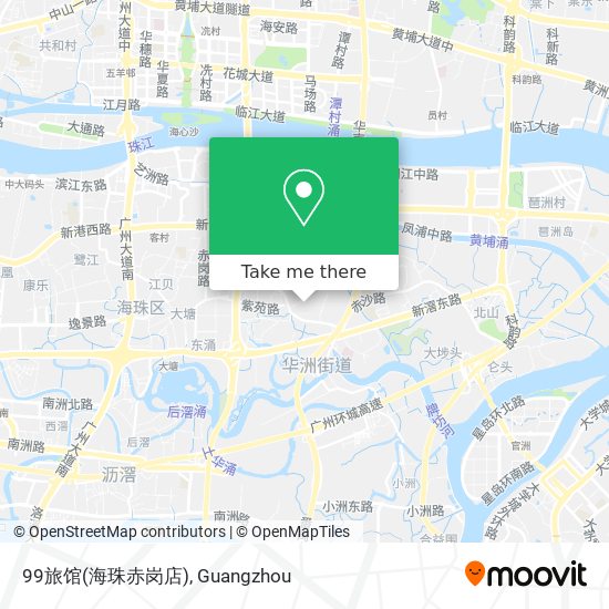 99旅馆(海珠赤岗店) map