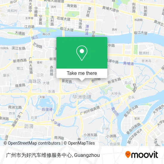 广州市为好汽车维修服务中心 map