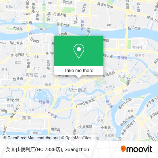 美宜佳便利店(NO.7338店) map