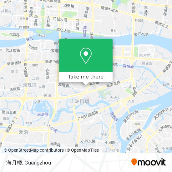 海月楼 map