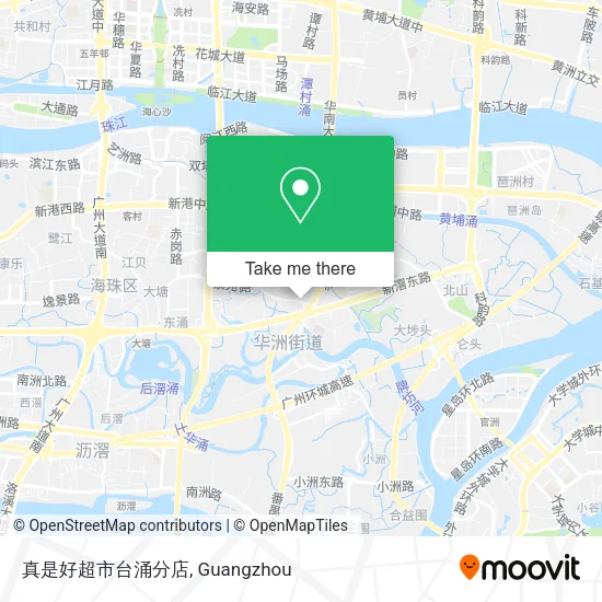 真是好超市台涌分店 map