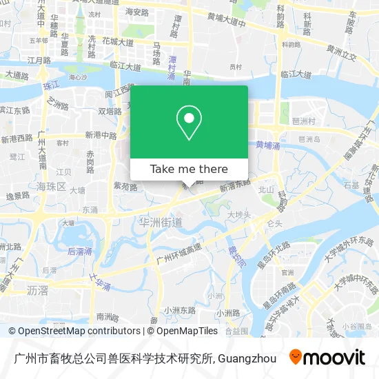 广州市畜牧总公司兽医科学技术研究所 map