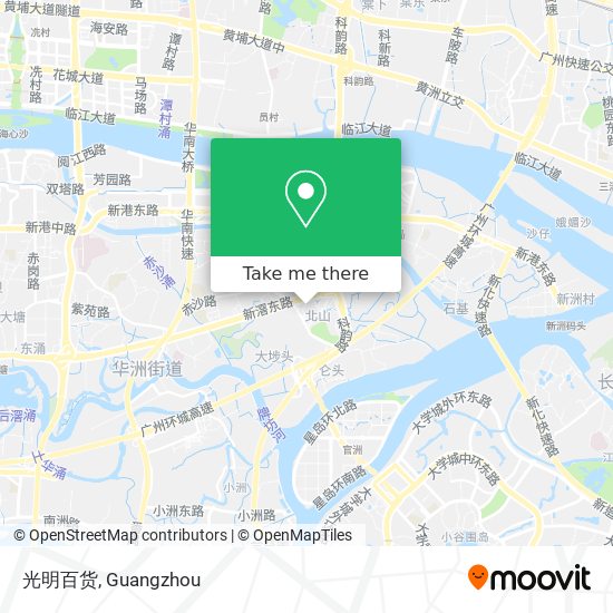 光明百货 map