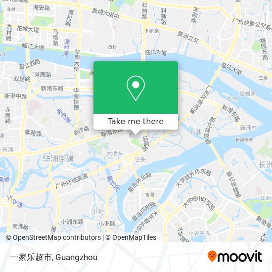 一家乐超市 map