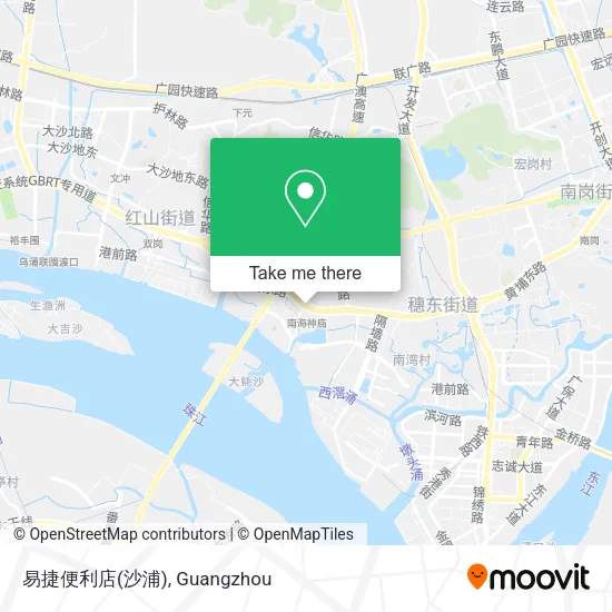 易捷便利店(沙浦) map