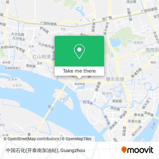 中国石化(开泰南加油站) map