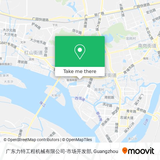 广东力特工程机械有限公司-市场开发部 map