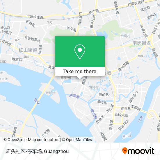 庙头社区-停车场 map