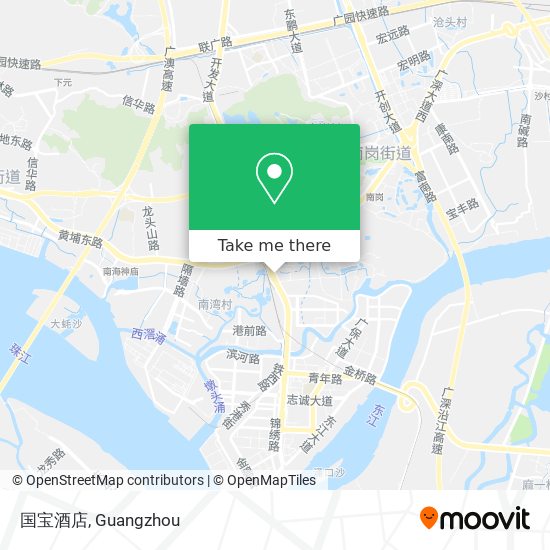 国宝酒店 map