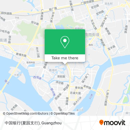 中国银行(夏园支行) map