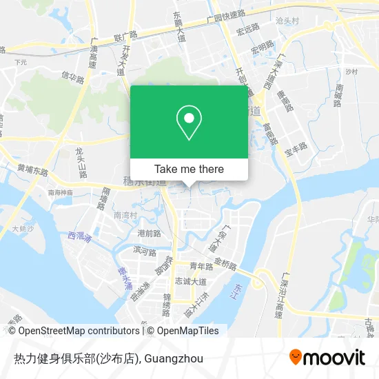 热力健身俱乐部(沙布店) map