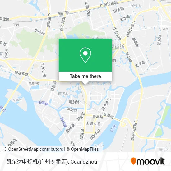 凯尔达电焊机(广州专卖店) map
