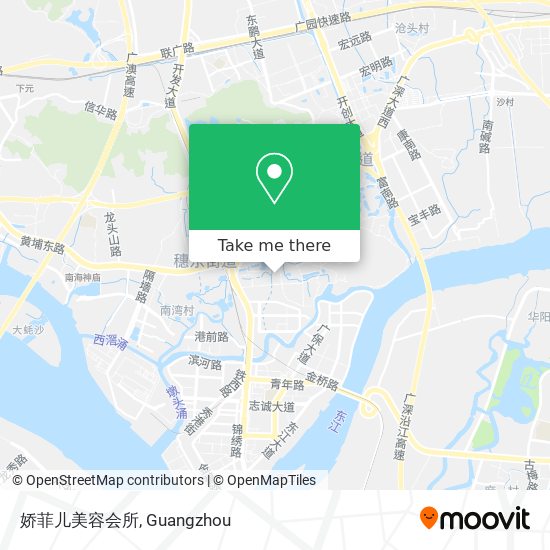 娇菲儿美容会所 map
