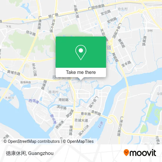 德康休闲 map