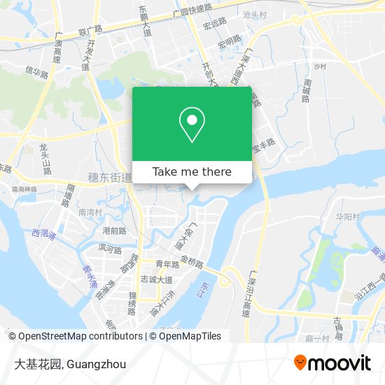 大基花园 map