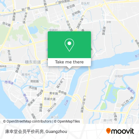 康幸堂会员平价药房 map