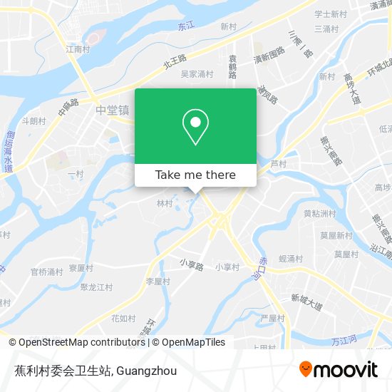 蕉利村委会卫生站 map