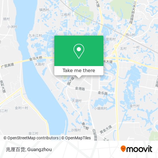 兆厘百货 map