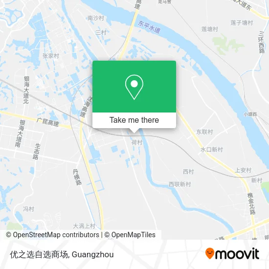 优之选自选商场 map