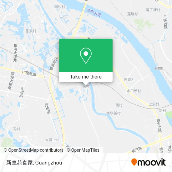 新皇苑食家 map