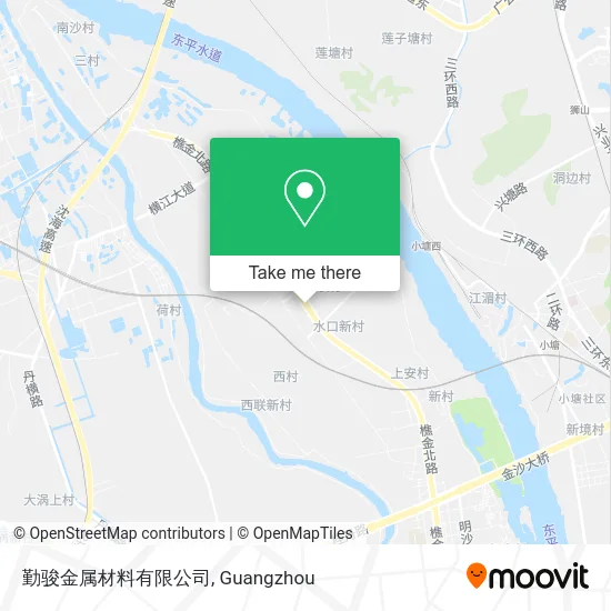 勤骏金属材料有限公司 map