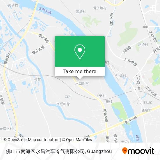 佛山市南海区永昌汽车冷气有限公司 map