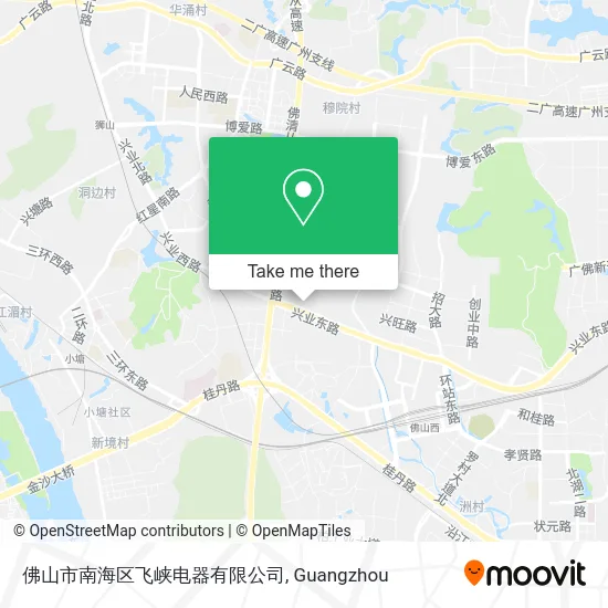 佛山市南海区飞峡电器有限公司 map
