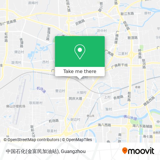 中国石化(金富民加油站) map