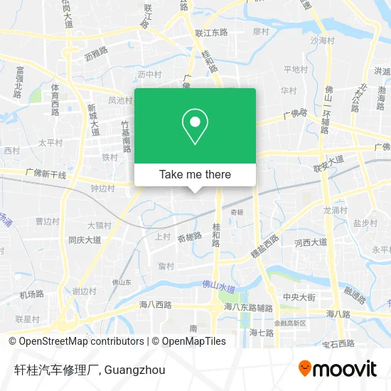 轩桂汽车修理厂 map