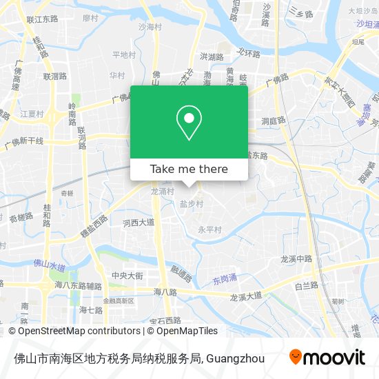 佛山市南海区地方税务局纳税服务局 map