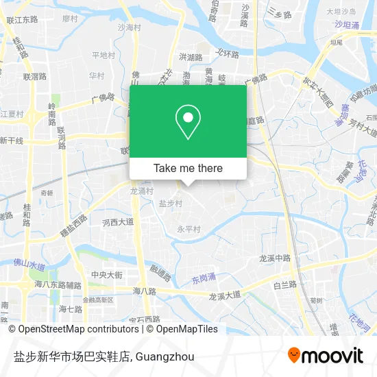 盐步新华市场巴实鞋店 map