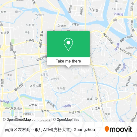 南海区农村商业银行ATM(虎榜大道) map