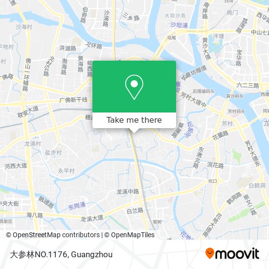大参林NO.1176 map